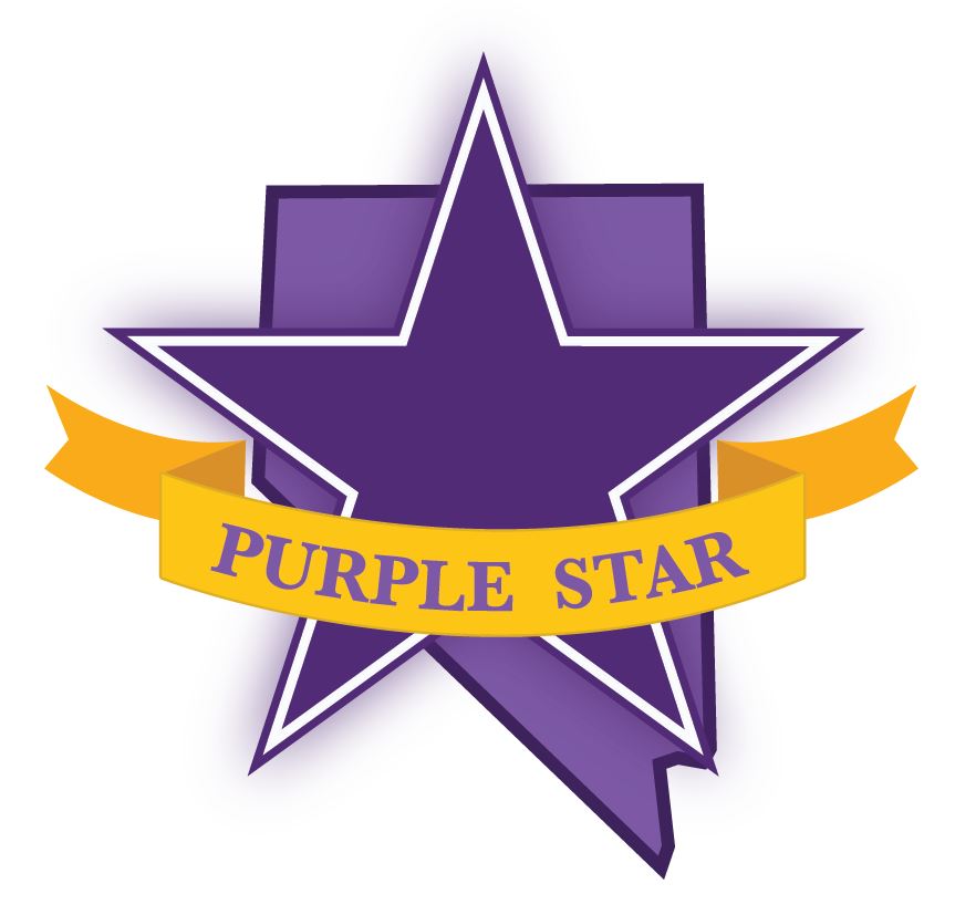 Purple star logo